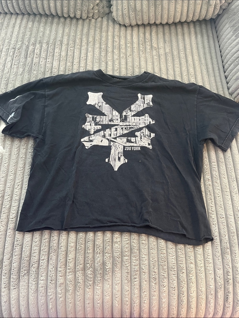 Zoo York Kid’s Black Boxy-Fit Shirt